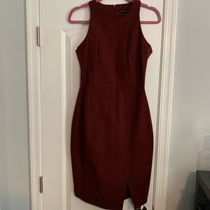 Burgundy Dress